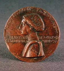 Médaille (avers) de Sigismondo Pandolfo Malatesta (1417-68), 1446